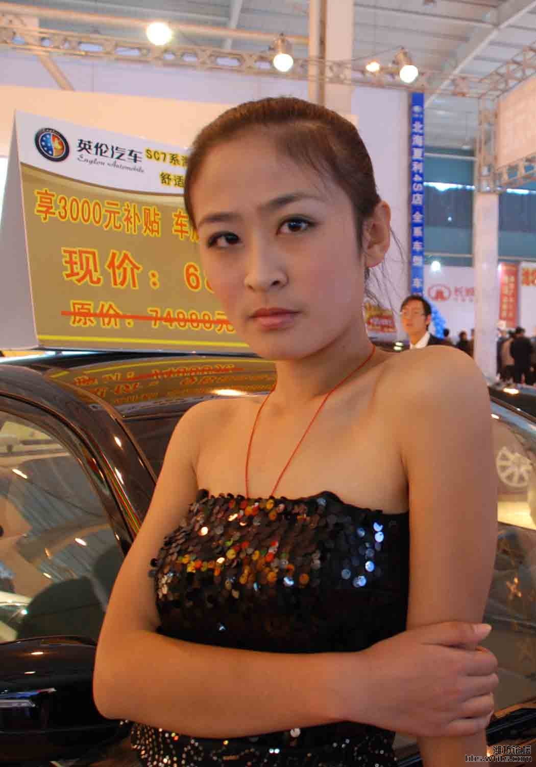 金宝车展模特