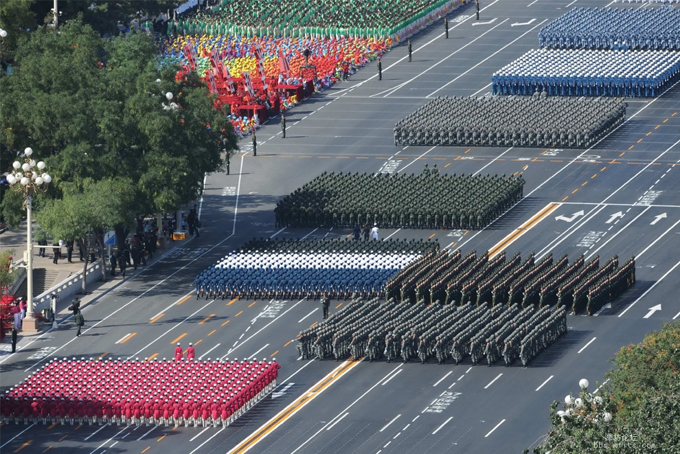 2016国庆大阅兵高清图片