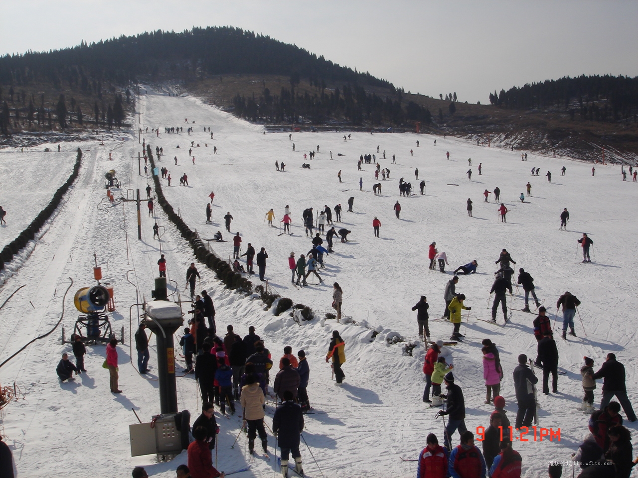 雪场一角